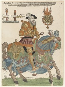 Portrait of Charles V on Horseback