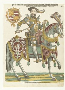 Portrait of Maximilian van Buren on Horseback