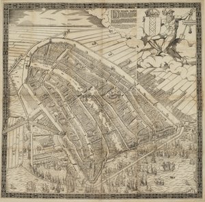 The Famous Trading City of Amsterdam