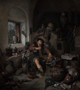 The Alchemist by Cornelis Bega