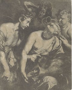 Meleager and Atalanta by Cornelis Bloemaert (II)