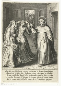 Thomas Converts His Sister by Cornelis Boel