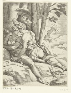 Jupiter and Callisto by Cornelis Bos