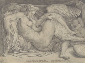 Leda and the Swan, 1544-66 by Cornelis Bos