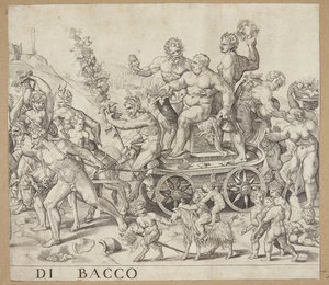 The Triumph of Bacchus by Cornelis Bos