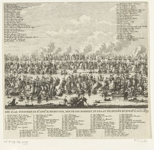 Naval Battle at Kijkduin, 1673