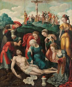 The Lamentation of Christ by Cornelis Cornelisz II Buys (attributed to)
