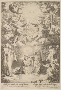 Baptism of Christ by Cornelis Cornelisz van Haarlem