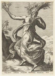 Daphne by Cornelis Cort