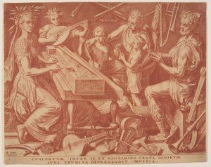 Music from The Seven Liberal Arts by Cornelis Cort