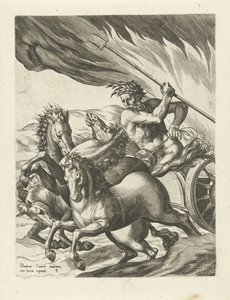 Pluto Leaves Proserpina in the Underworld by Cornelis Cort
