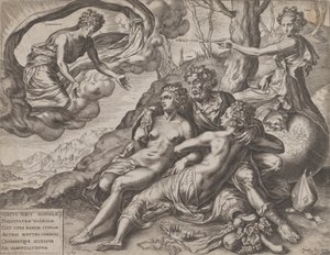 The Immortal Rewards of Virtue, 1564 by Cornelis Cort