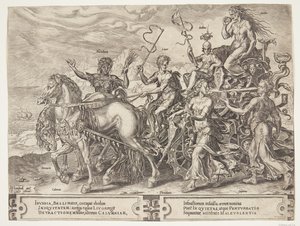 The Triumph of Envy by Cornelis Cort