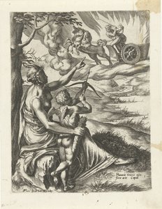 Venus Orders Cupid to Pierce Pluto