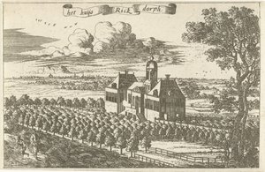 Country House at Rijksdorp by Cornelis Elandts