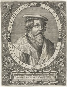 Portrait of Petrus Apianus by Cornelis Galle (I)