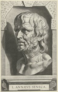 Portrait Bust of Seneca by Cornelis Galle (I)
