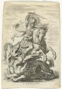 Saint George Fighting the Dragon