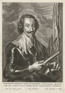 Portrait of Gottfried Heinrich, Count of Pappenheim by Cornelis Galle (II)