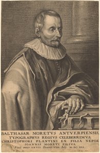 Balthasar Moretus of Antwerp by Cornelis Galle I