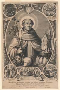 Saint Dominic by Cornelis Galle I