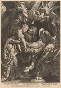 Judith Beheading Holofernes by Cornelis Galle I after Sir Peter Paul Rubens