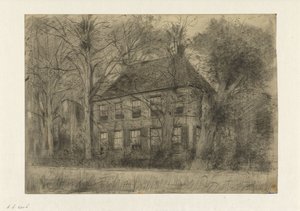 Old House at the Gein by Cornelis Gerardus 