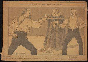 Newspaper Clipping from the Archive of Jan Veth by Cornelis Gerardus 