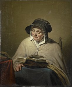 Old Woman Reading