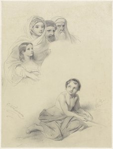 Studies of Children and Some Adults by Cornelis Kruseman