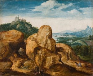 Landscape with Flight into Egypt