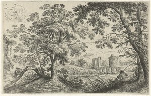 Landscape with a Fisherman