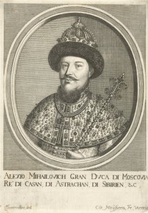 Portrait of the Tsar Alexis I Mikhailovich of Russia by Cornelis Meyssens