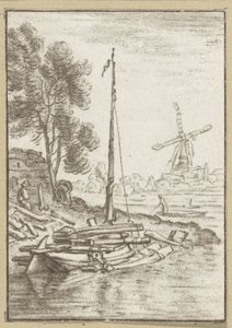 Winding River by Cornelis Ploos van Amstel