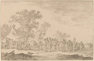 Cattle Market by Cornelis Ploos van Amstel