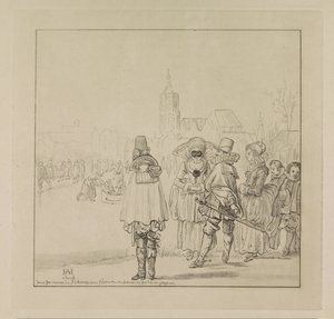 Elegant Company on the Ice