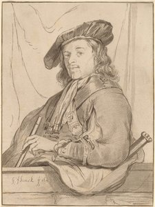 Man at the Parapet by Cornelis Ploos van Amstel