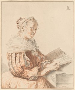 Young Girl at the Keyboard