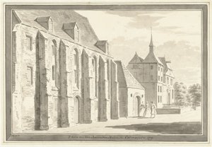 View of the Church and the House in Ootmarsum