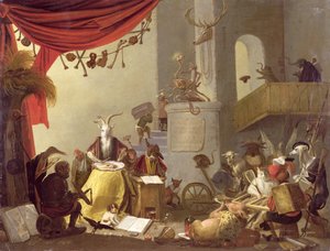 A Diablerie by Cornelis Saftleven