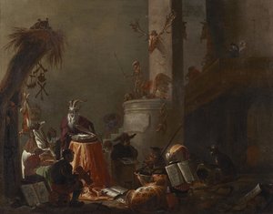 College of Animals by Cornelis Saftleven