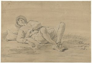Lying Young Man