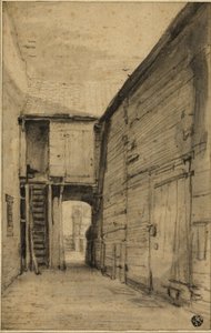 Yard of an Old House by Cornelis Saftleven