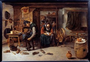 Savetier Interior by Cornelis Schack