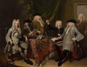 The Inspectors of the Collegium Medicum by Cornelis Troost