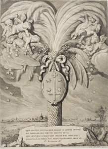 Coat of Arms of Haarlem, end page to Counts and Countesses of Holland, Zeeland and West-Frisia
