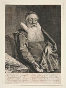 Gellius de Bouma, Minister of the Gospel at Zutphen by Cornelis Visscher