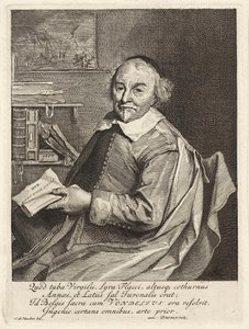 Joost van den Vondel, pub. 1657 by Cornelis Visscher