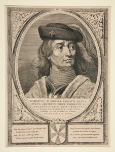 Robertus, Son of the Count of Flanders by Cornelis Visscher