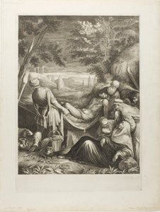 The Entombment by Cornelis Visscher